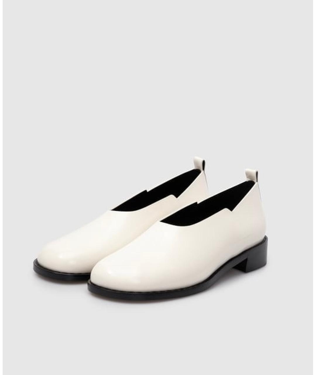 THE ROW Белые кожаные туфли, фото 2