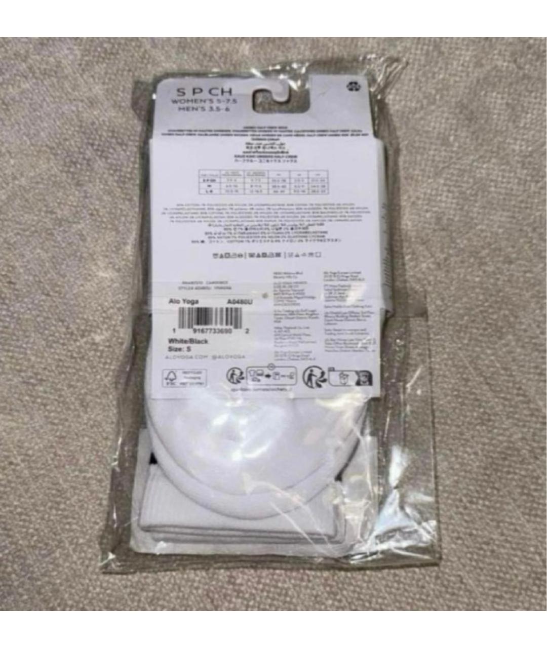 ALO YOGA Белые носки, чулки и колготы, фото 4