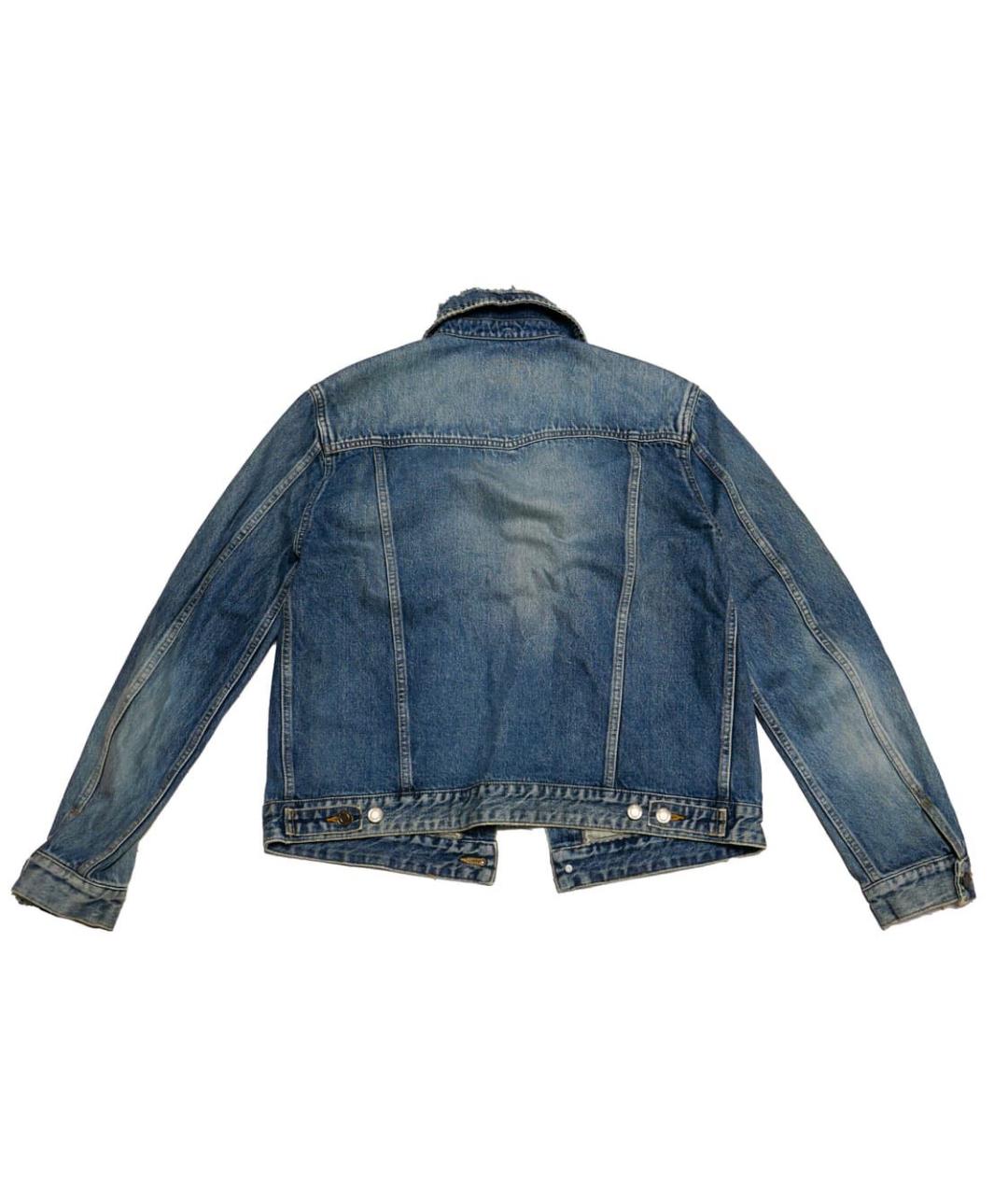 SAINT LAURENT Черная деним куртка, фото 2