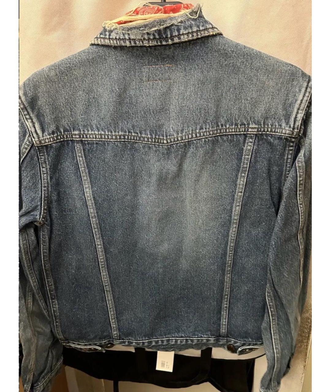 SAINT LAURENT Черная деним куртка, фото 7