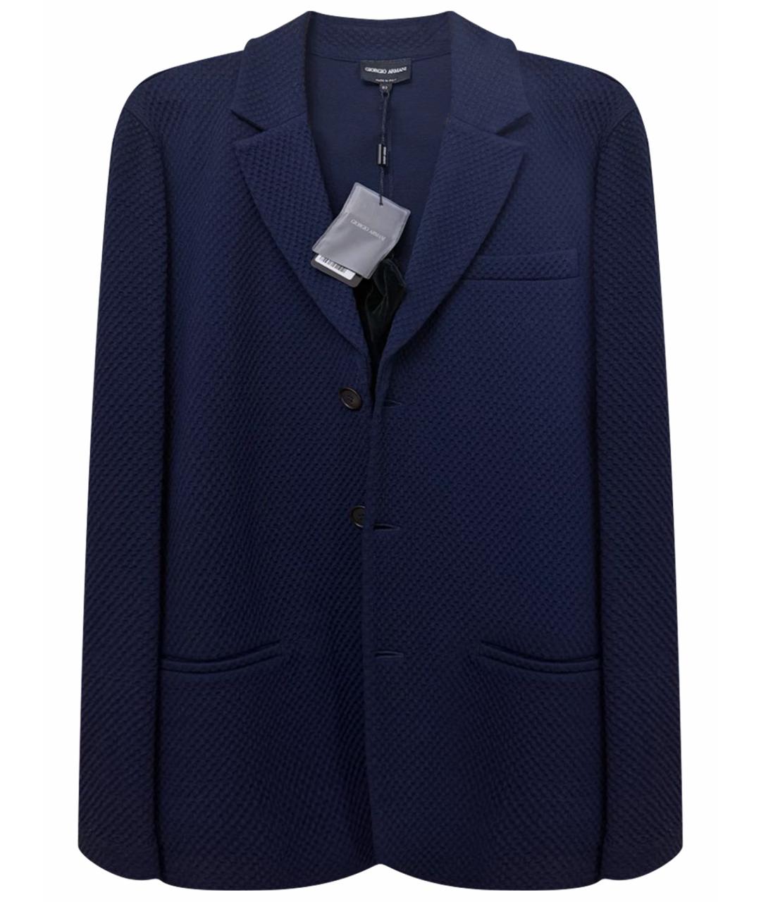 GIORGIO ARMANI Темно-синий пиджак, фото 10