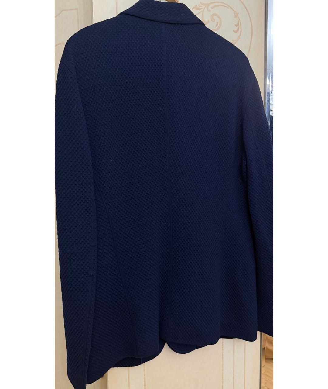GIORGIO ARMANI Темно-синий пиджак, фото 2