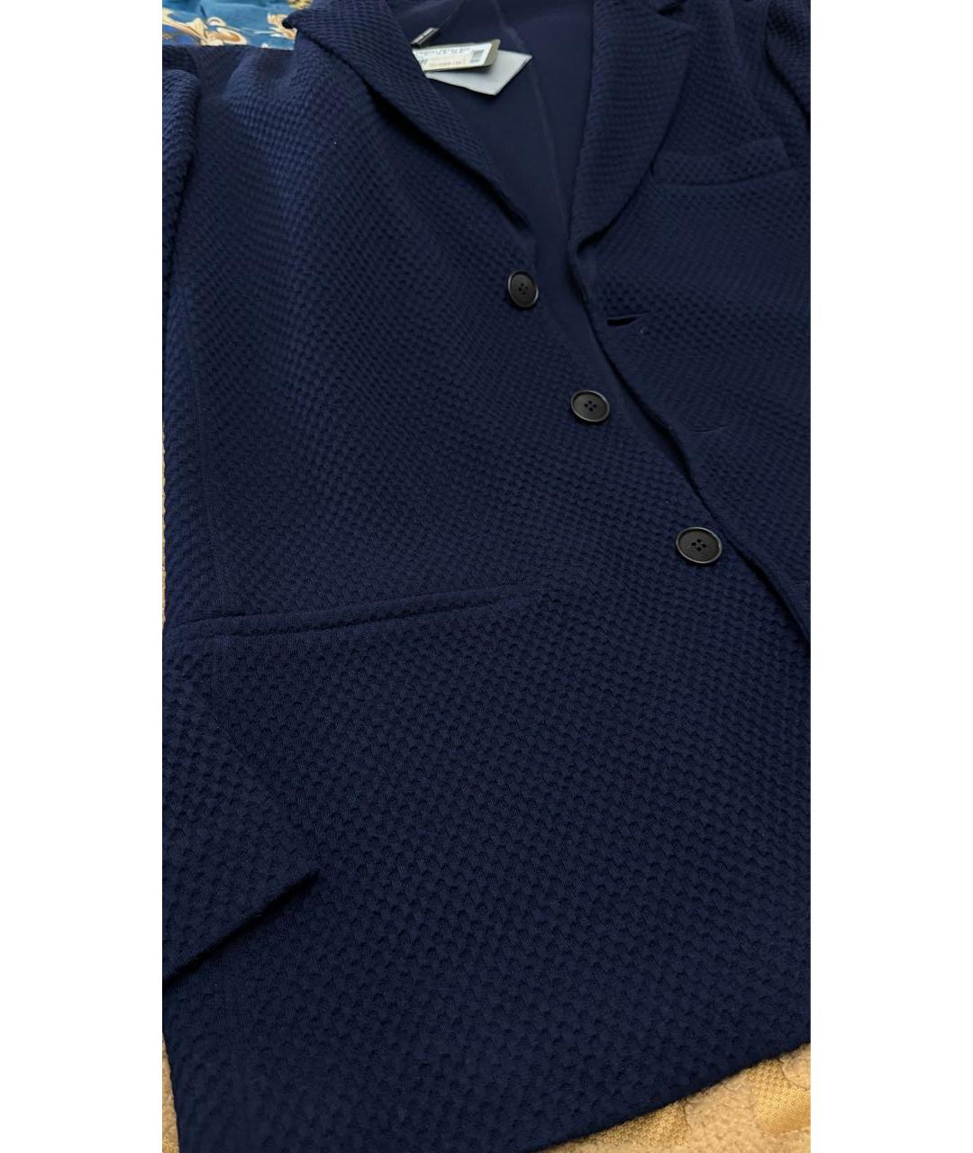 GIORGIO ARMANI Темно-синий пиджак, фото 6