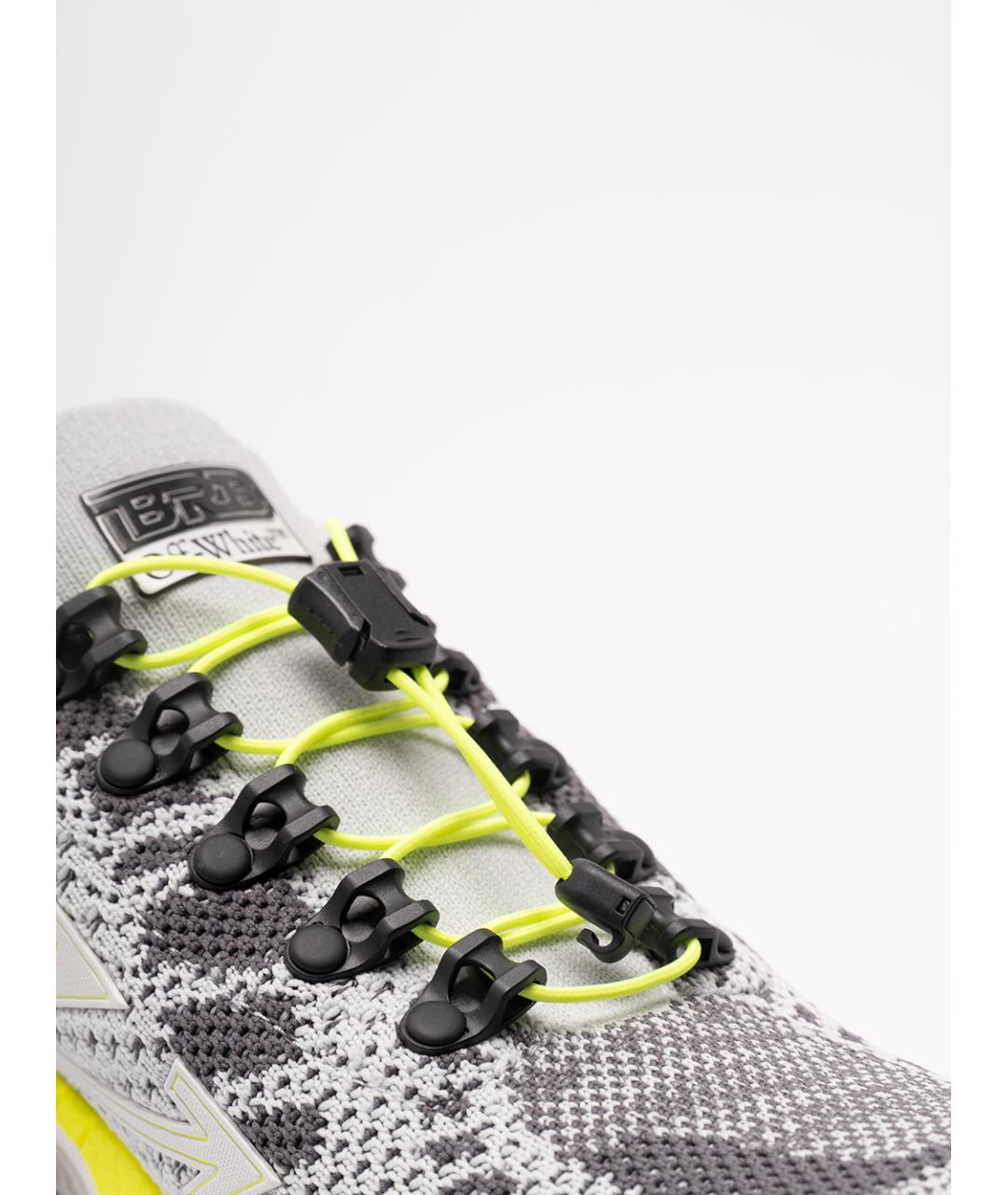 OFF-WHITE Серые текстильные низкие кроссовки / кеды, фото 5