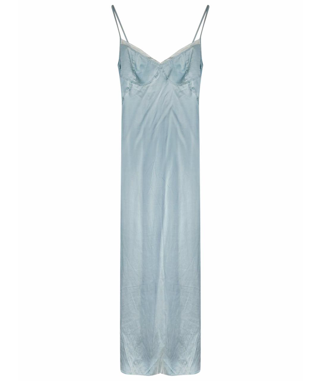 ZADIG & VOLTAIRE Голубое вискозное повседневное платье, фото 1