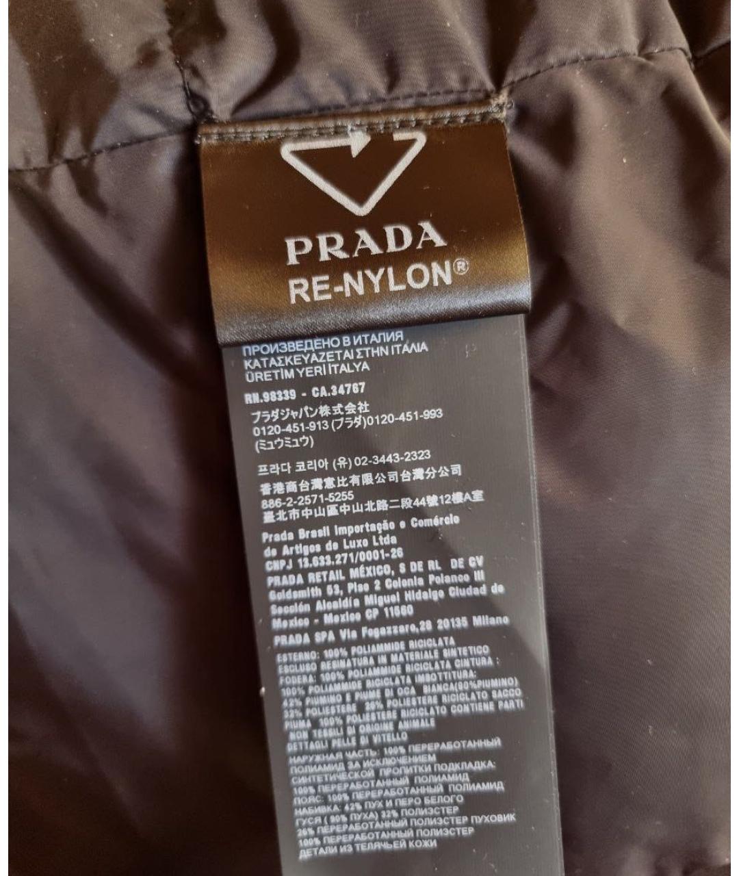 PRADA Черная куртка, фото 6