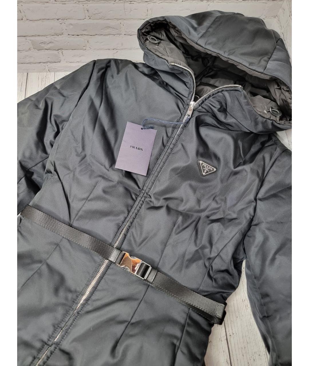 PRADA Черная куртка, фото 4