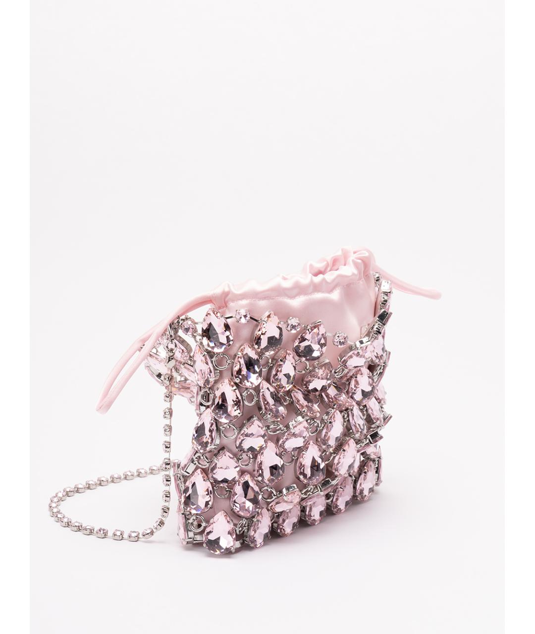 SELF-PORTRAIT Розовая сумка с короткими ручками, фото 2