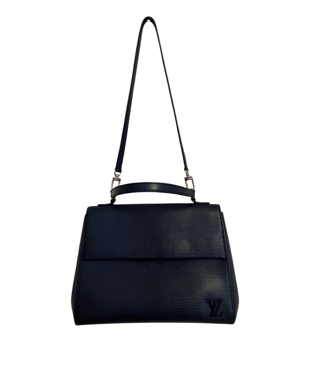 LOUIS VUITTON Темно-синяя кожаная сумка через плечо, фото 1