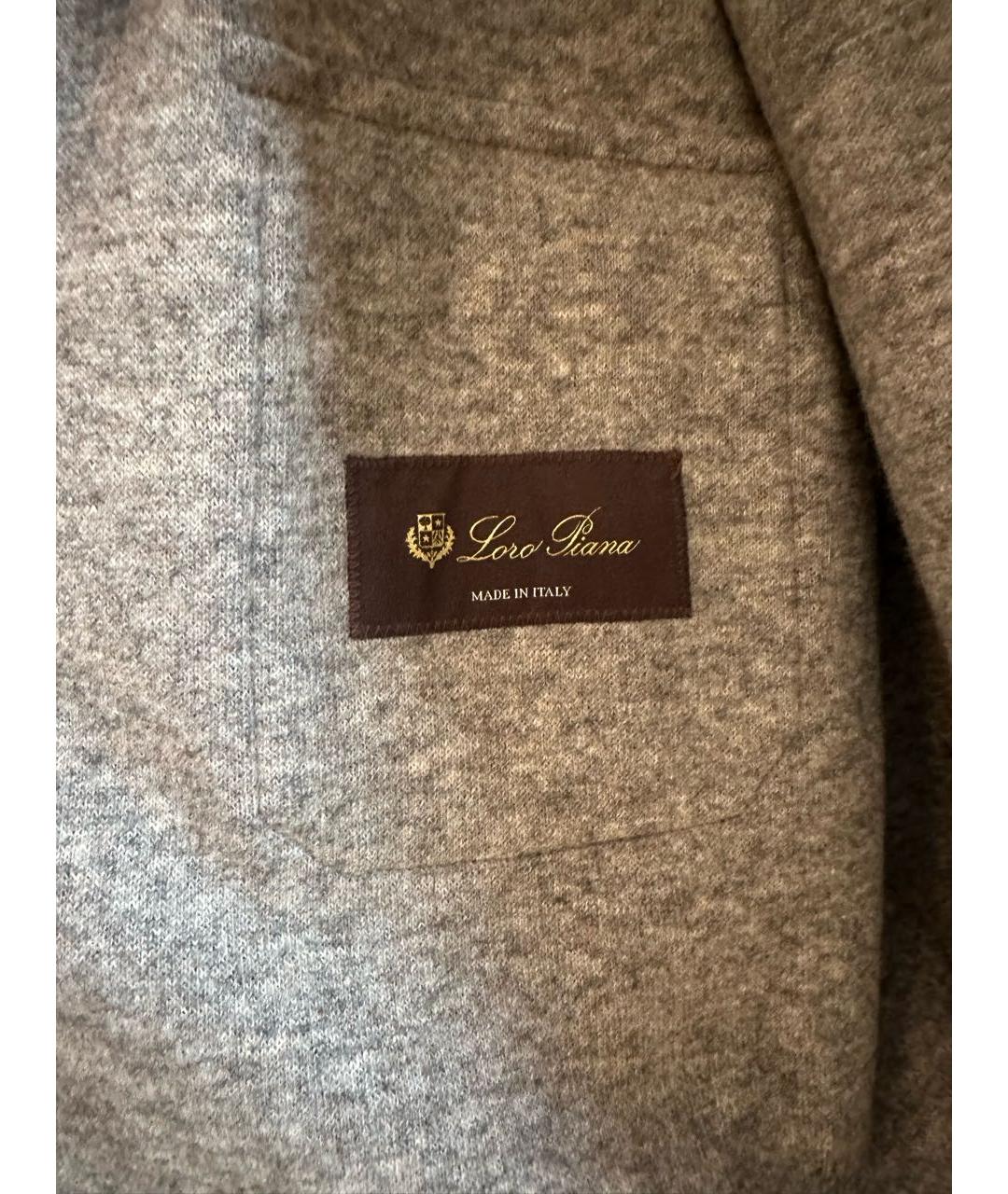 LORO PIANA Коричневая кашемировая кэжуал рубашка, фото 2