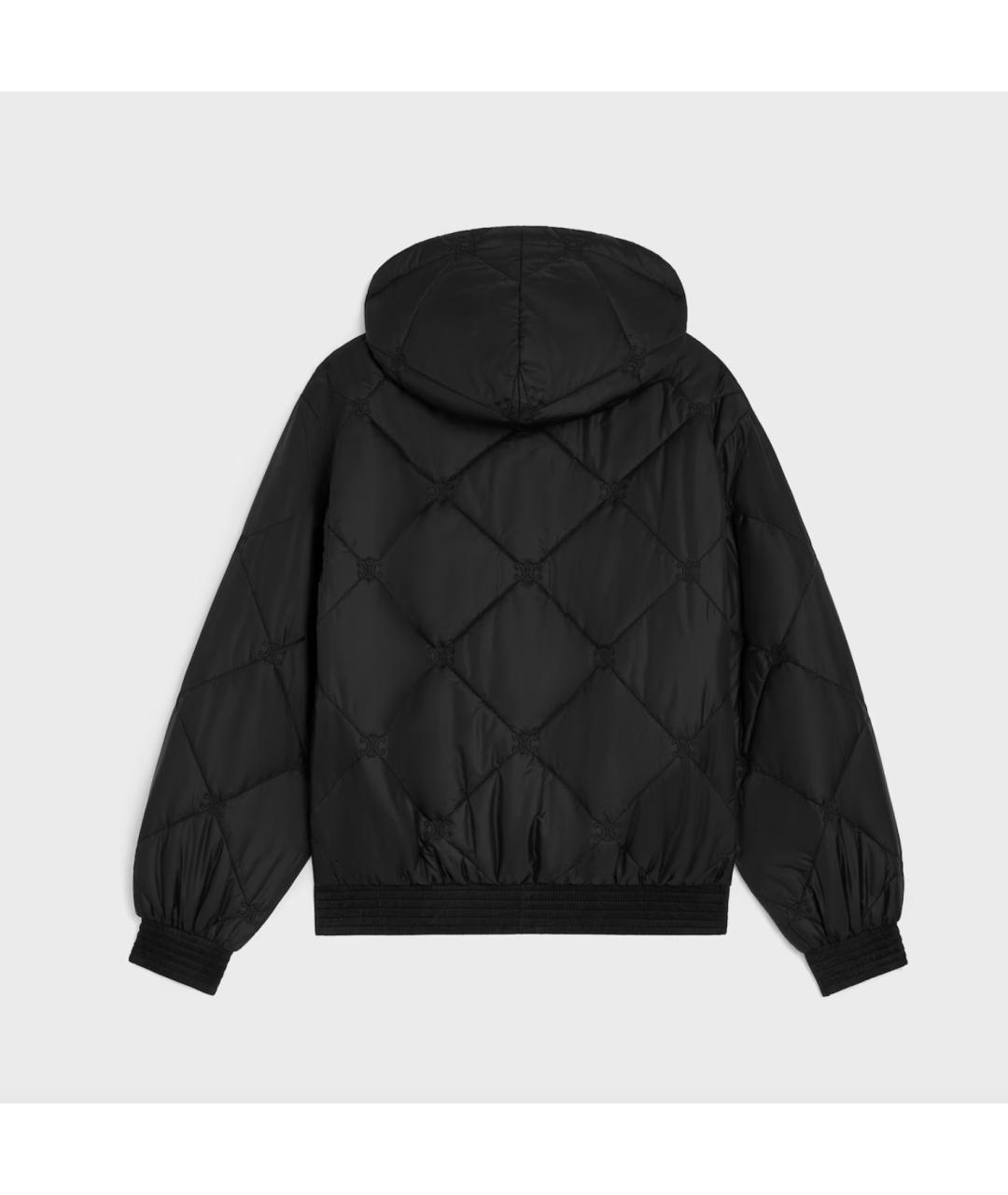 CELINE Черная полиэстеровая куртка, фото 2
