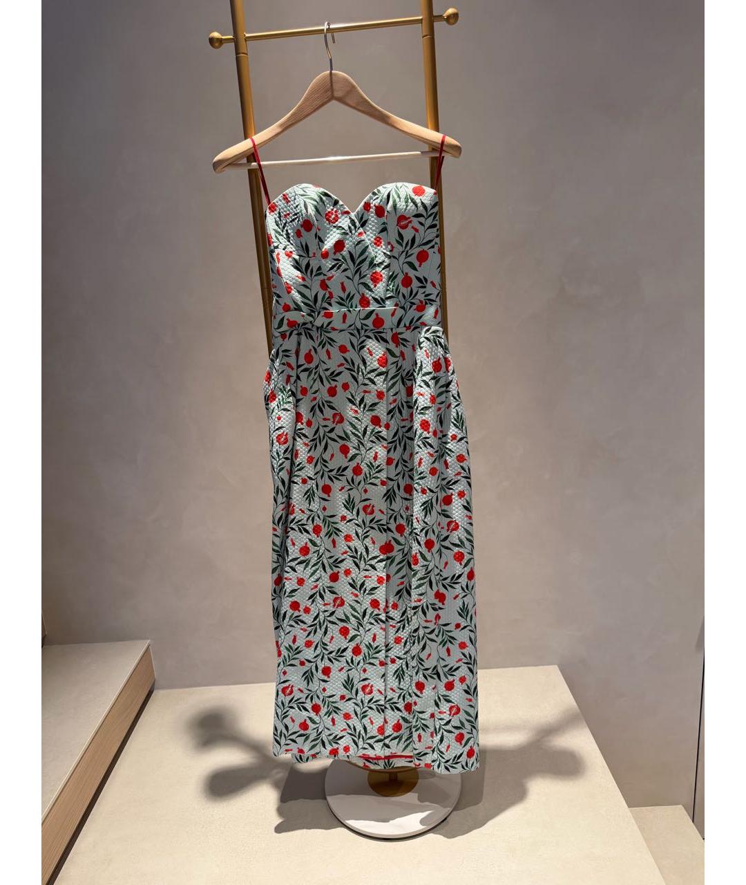 ULYANA SERGEENKO Бирюзовое коктейльное платье, фото 6