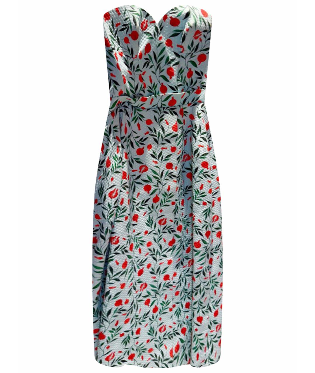 ULYANA SERGEENKO Бирюзовое коктейльное платье, фото 1