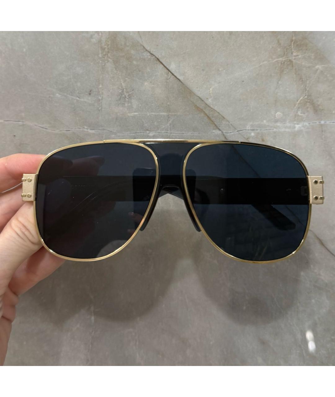 CHRISTIAN DIOR Темно-синие солнцезащитные очки, фото 3