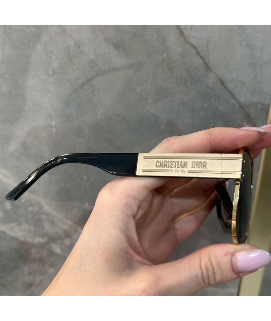CHRISTIAN DIOR Темно-синие солнцезащитные очки, фото 7