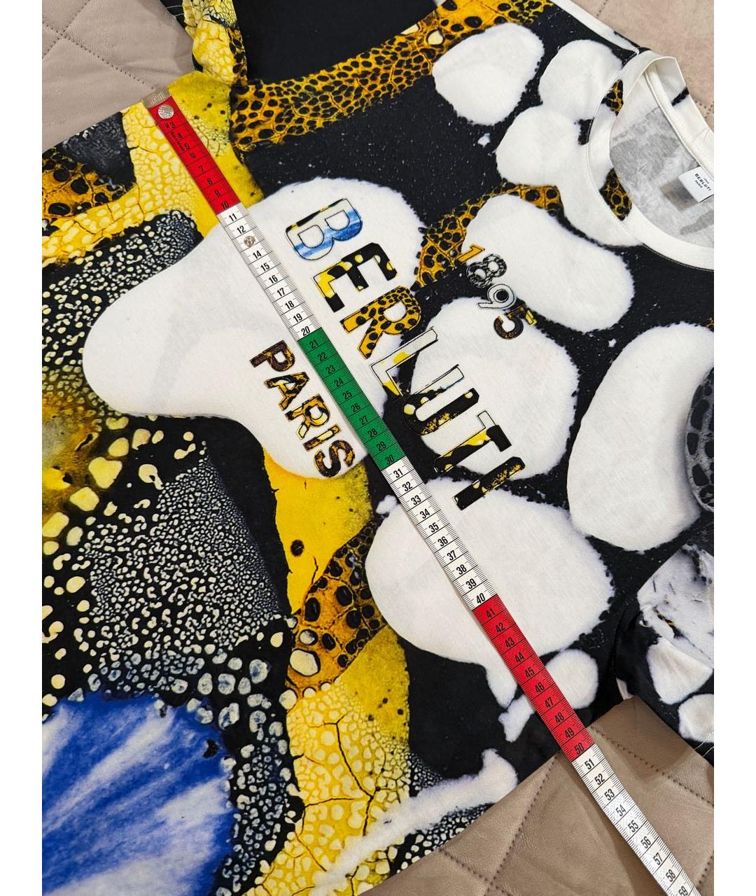 BERLUTI Мульти хлопковая футболка, фото 7