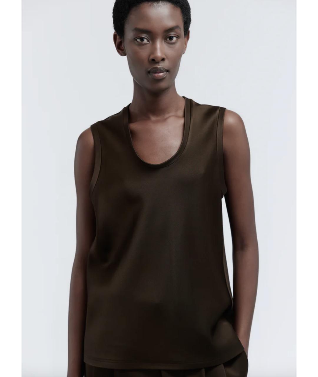 CARVEN Хаки ацетатный костюм с брюками, фото 5