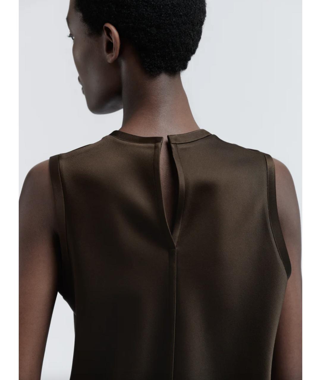 CARVEN Хаки ацетатный костюм с брюками, фото 2