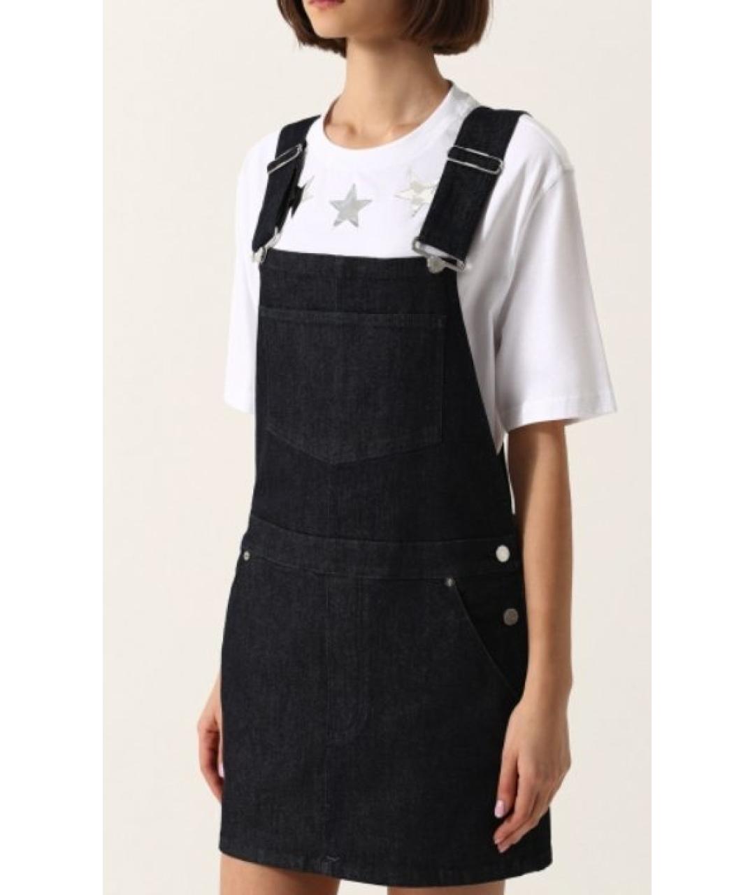 GIVENCHY Черный деним сарафан, фото 2