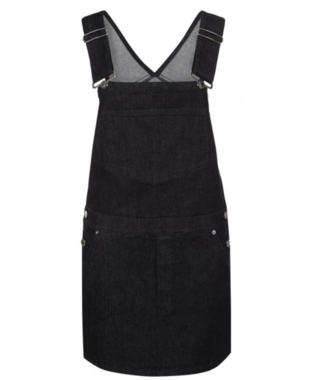 GIVENCHY Черный деним сарафан, фото 7