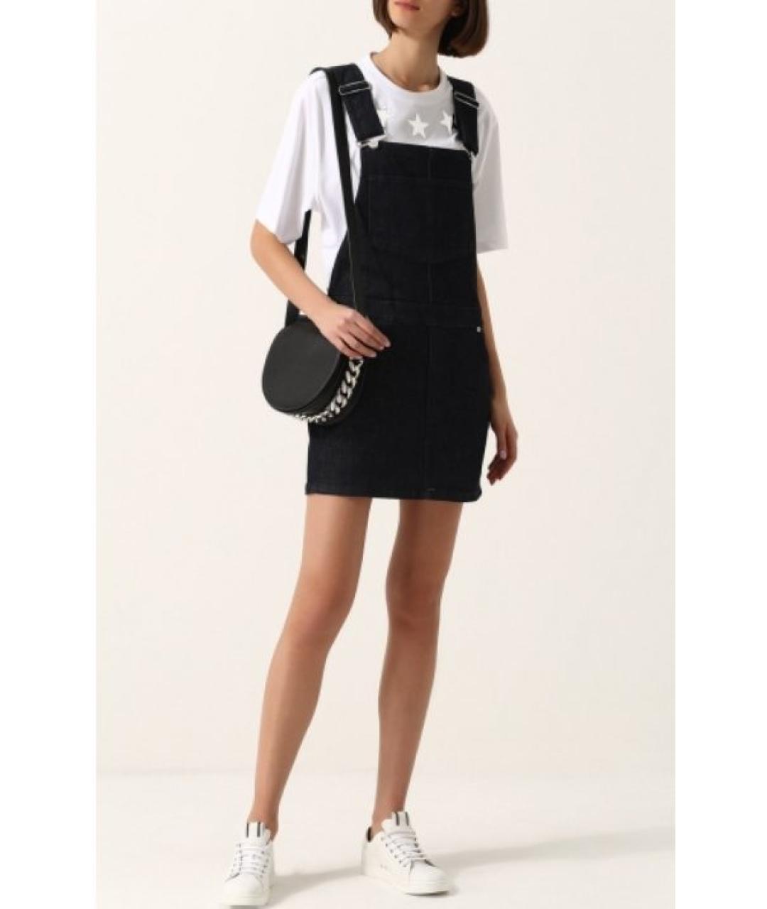 GIVENCHY Черный деним сарафан, фото 4