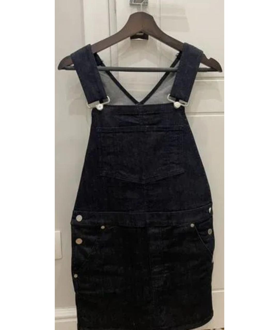 GIVENCHY Черный деним сарафан, фото 5