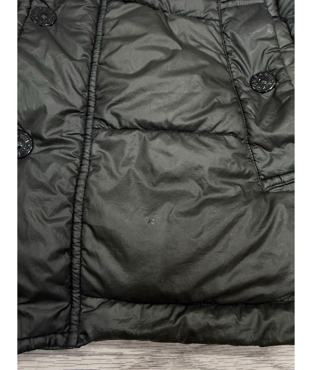 STONE ISLAND Зеленый пуховик, фото 6