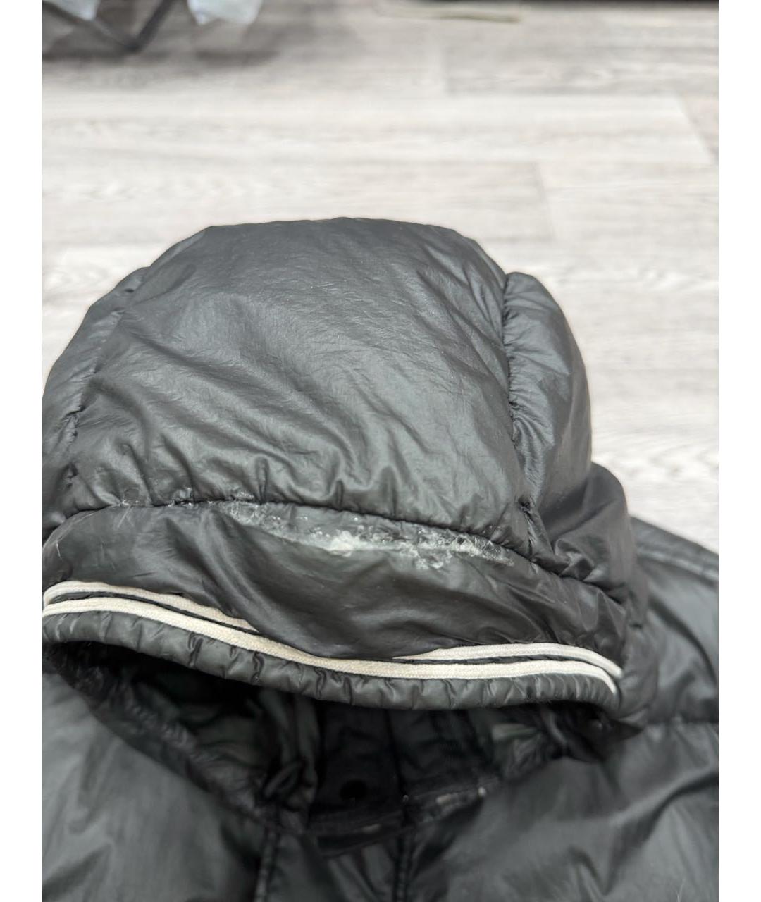 STONE ISLAND Зеленый пуховик, фото 5