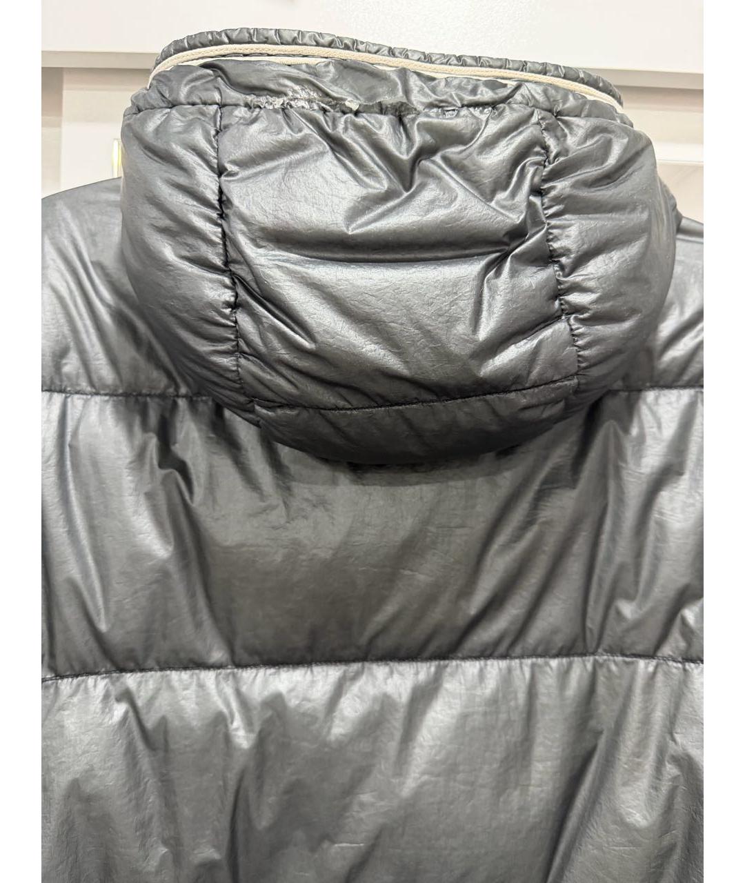 STONE ISLAND Зеленый пуховик, фото 3