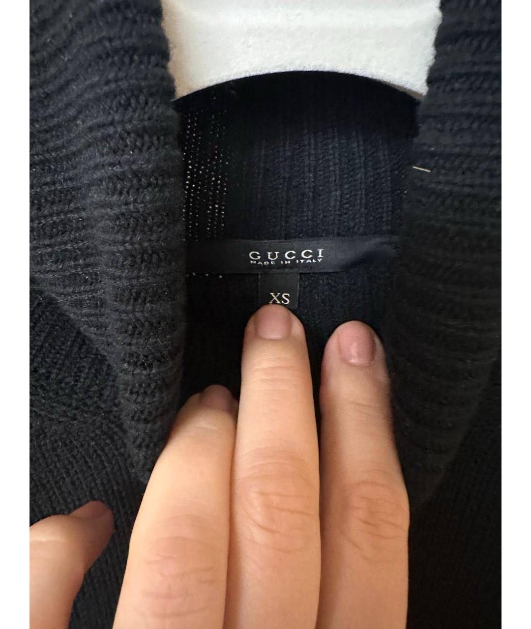 GUCCI Черный джемпер / свитер, фото 2