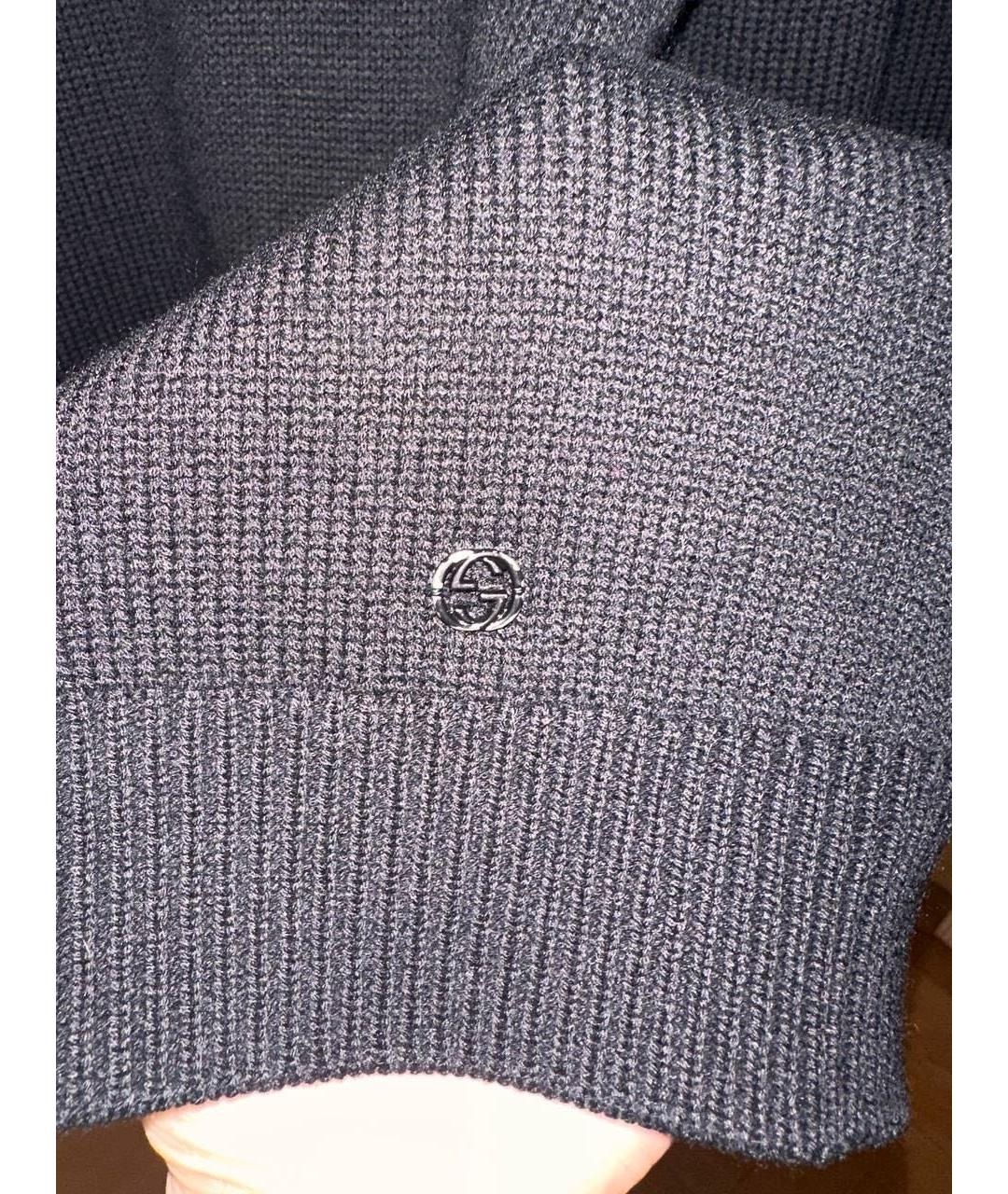 GUCCI Черный джемпер / свитер, фото 3