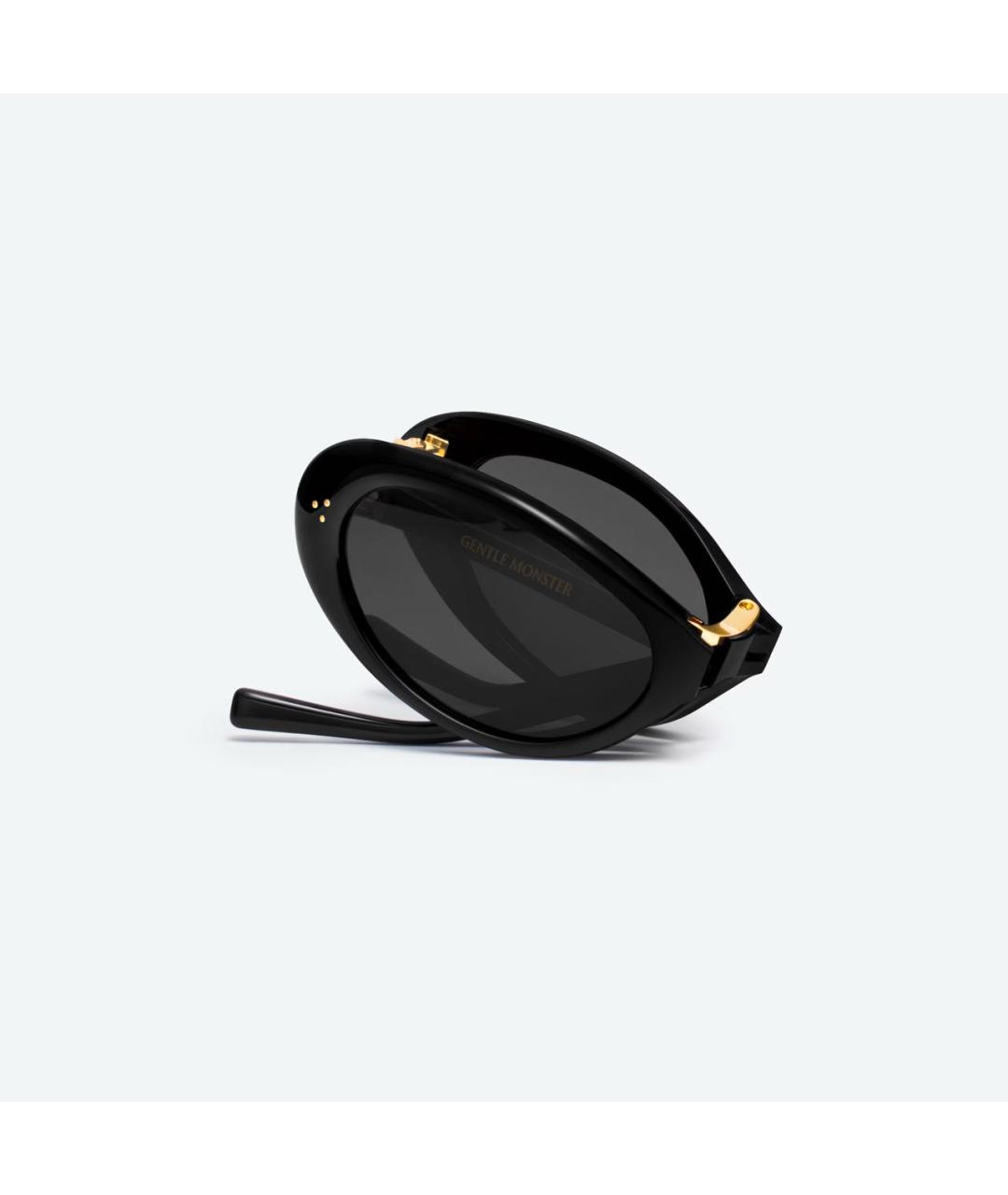 GENTLE MONSTER Черные пластиковые солнцезащитные очки, фото 6