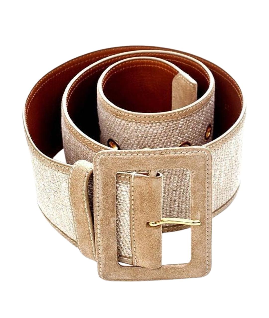 PRADA Бежевый ремень, фото 1