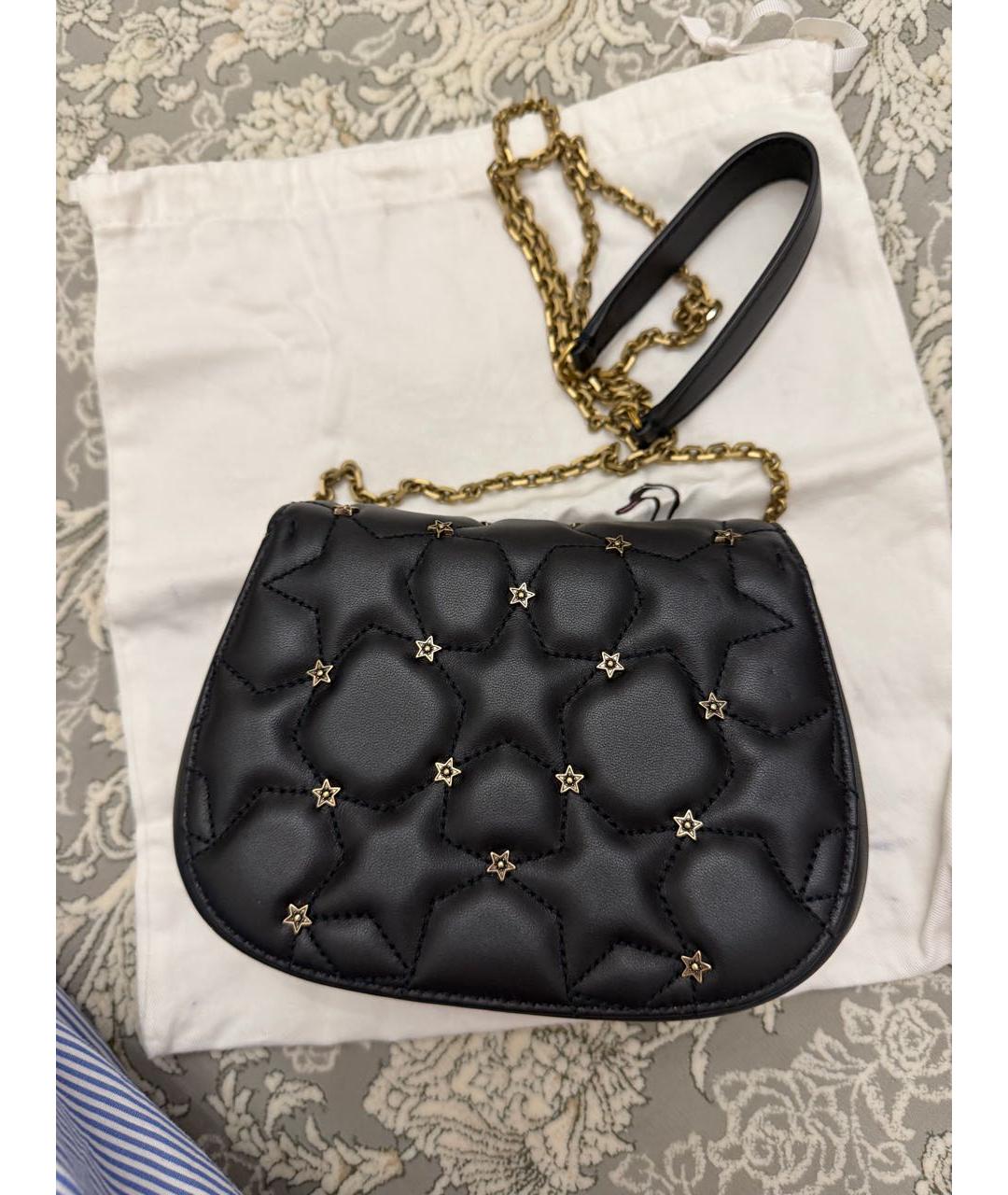 CHRISTIAN DIOR Темно-синяя кожаная сумка через плечо, фото 2