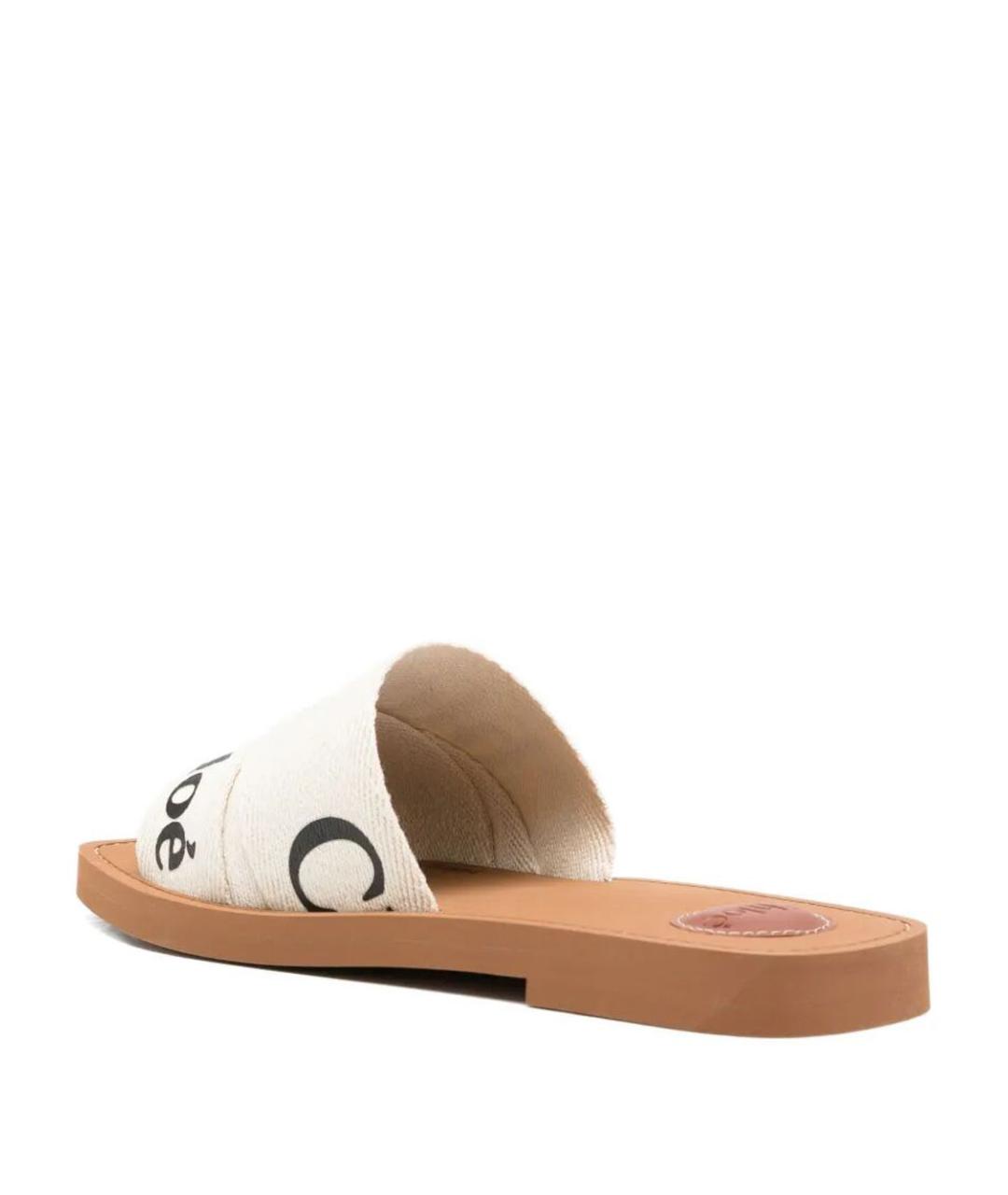 CHLOE Бежевые сандалии, фото 3