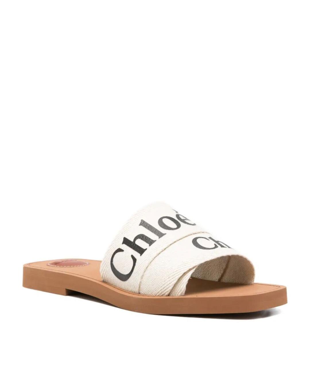 CHLOE Бежевые сандалии, фото 2