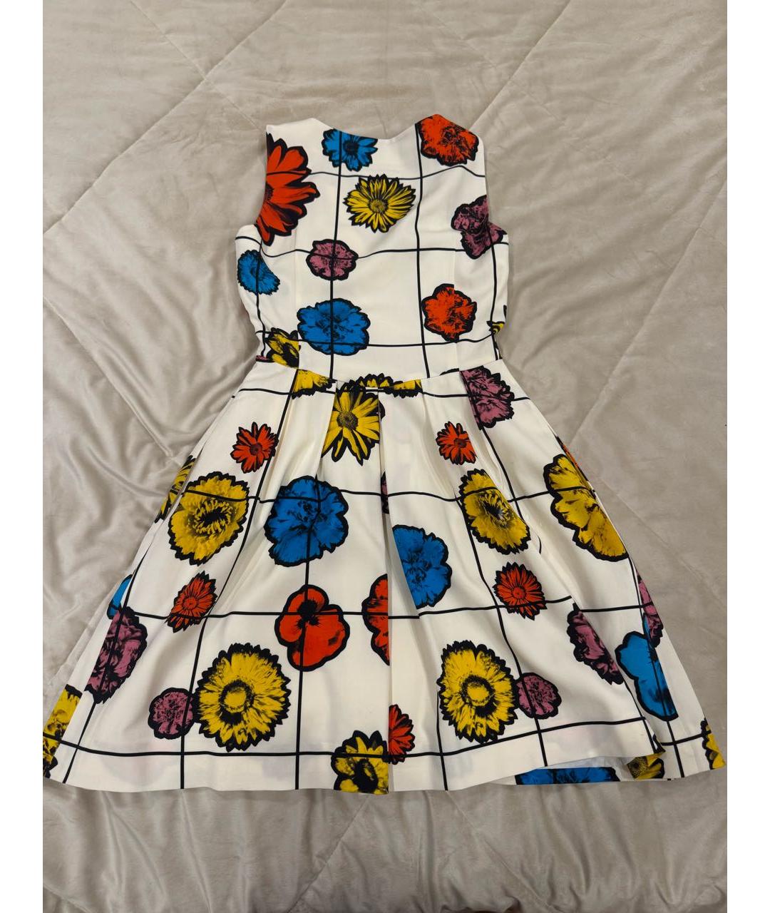 MOSCHINO Белое шерстяное повседневное платье, фото 2