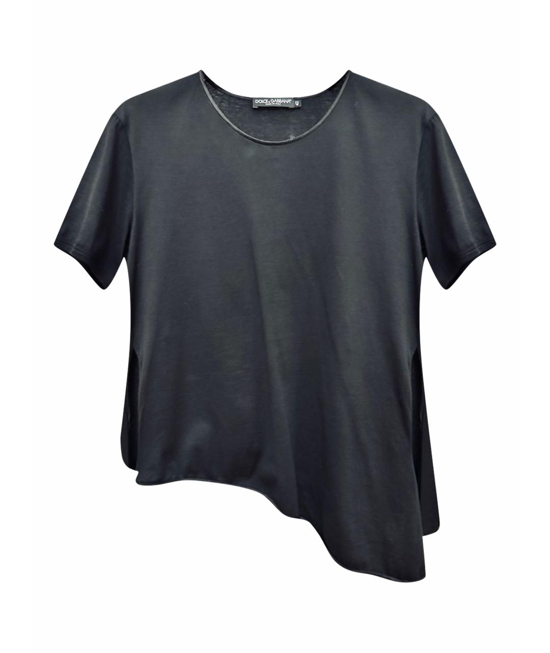 DOLCE&GABBANA Черная футболка, фото 1