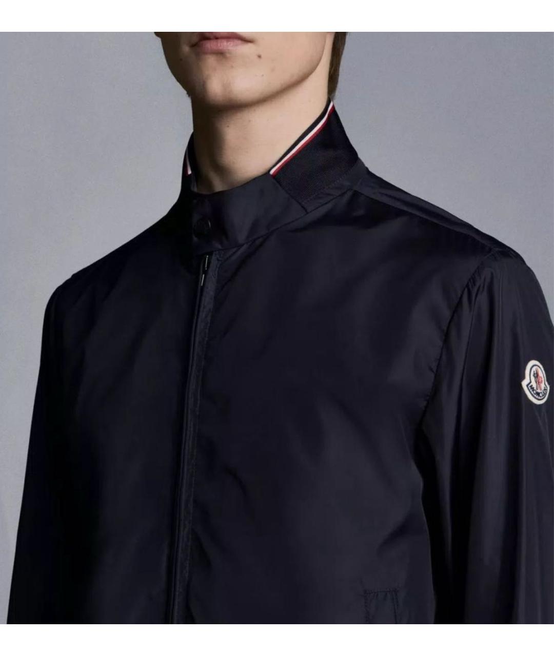 MONCLER Темно-синяя куртка, фото 2