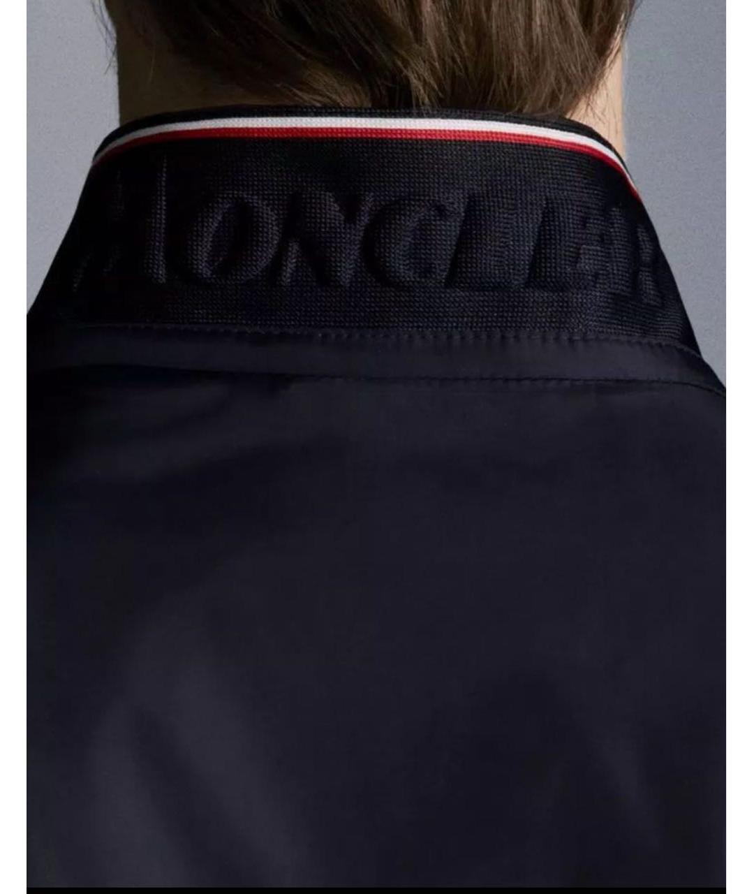 MONCLER Темно-синяя куртка, фото 4