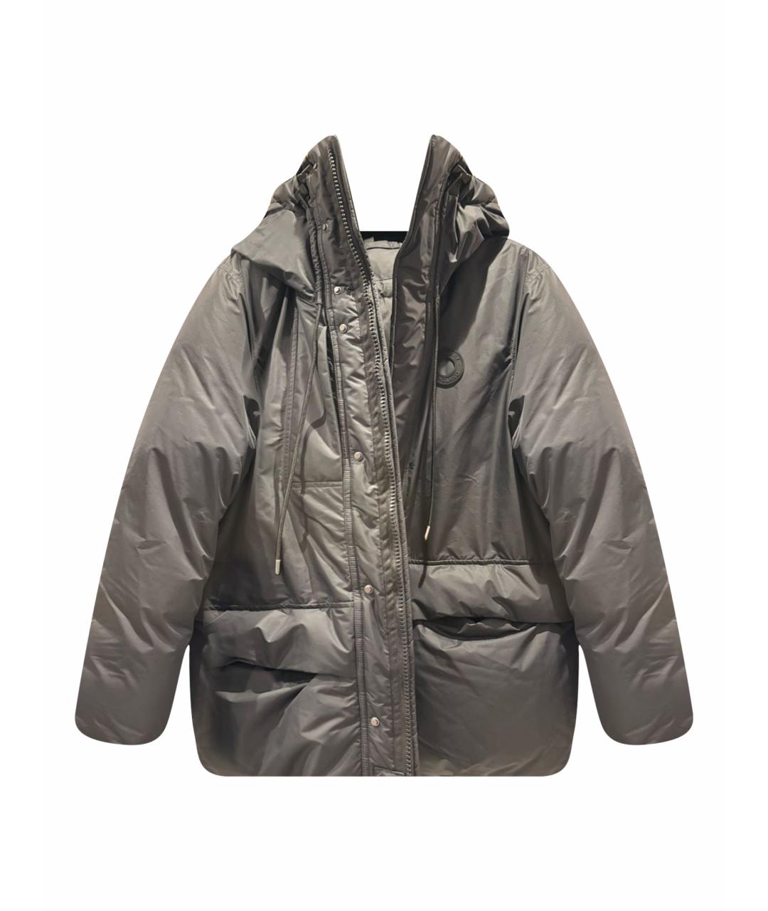 BURBERRY Черный полиэстеровый пуховик, фото 1