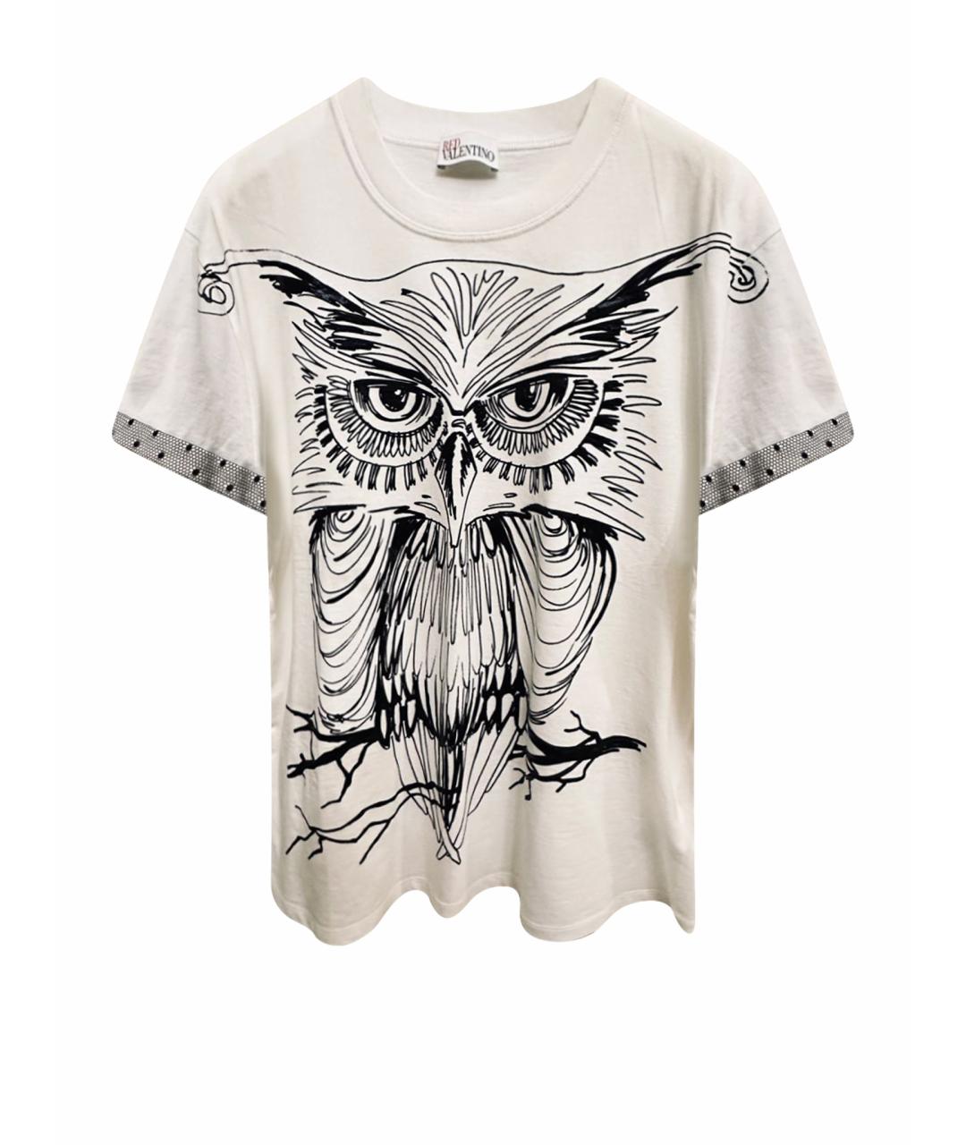 RED VALENTINO Белая футболка, фото 1