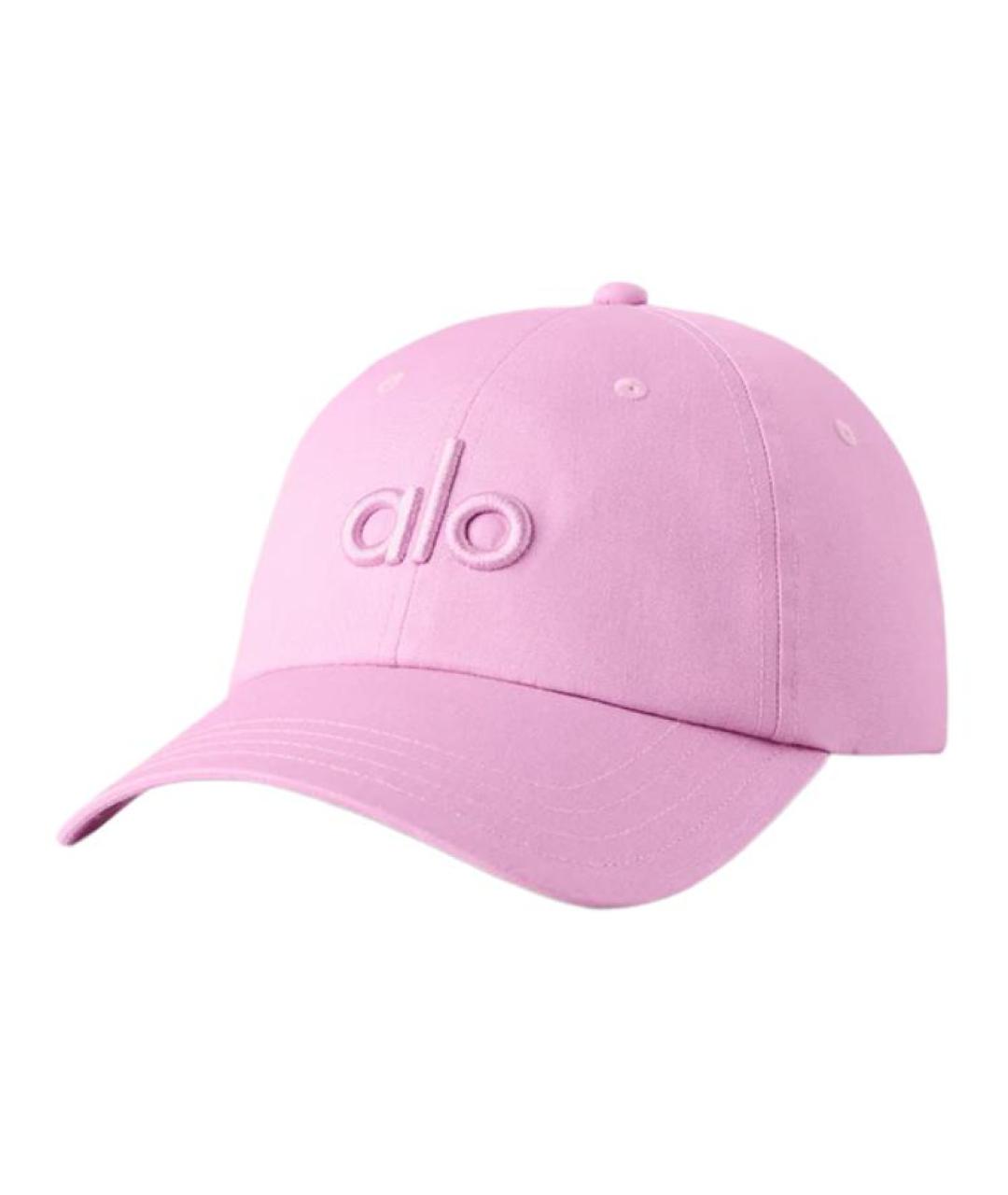 ALO YOGA Розовая кепка, фото 2