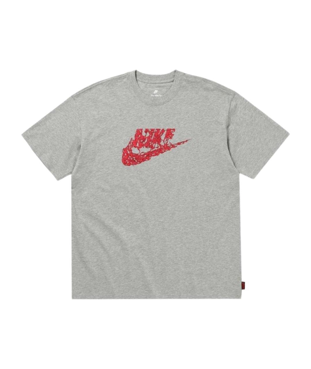NIKE Серая футболка, фото 1