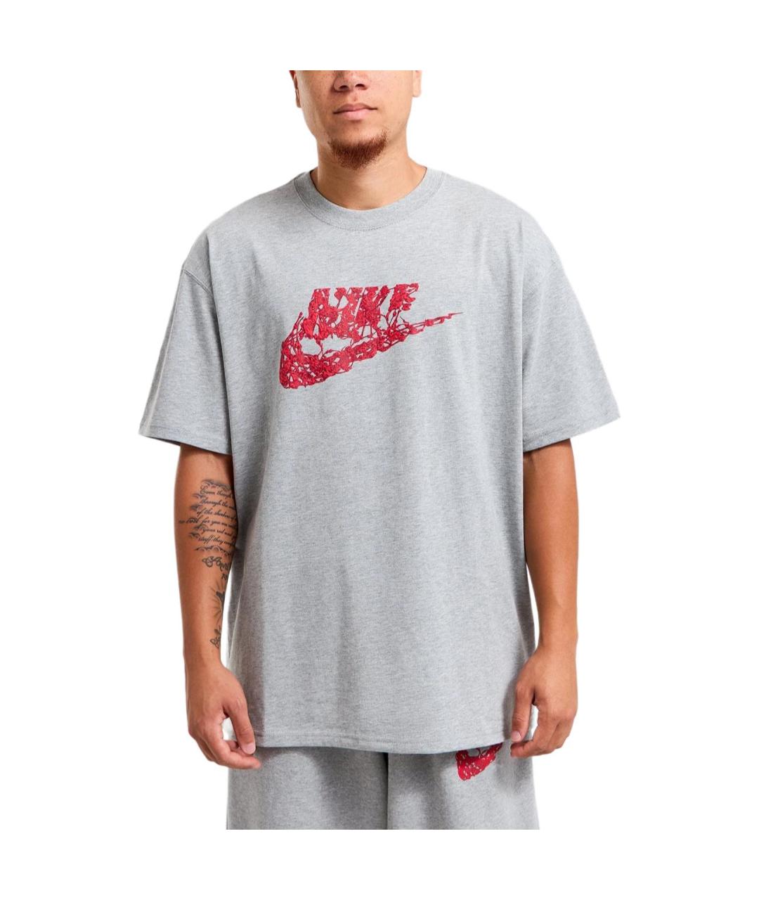 NIKE Серая футболка, фото 3