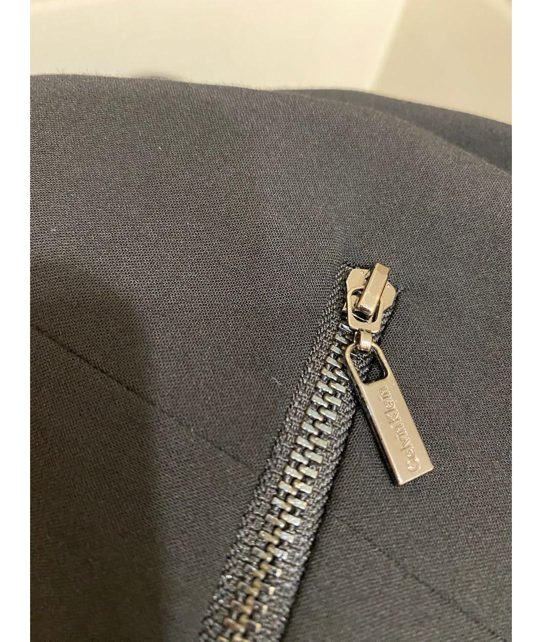 CALVIN KLEIN Черный жакет/пиджак, фото 4