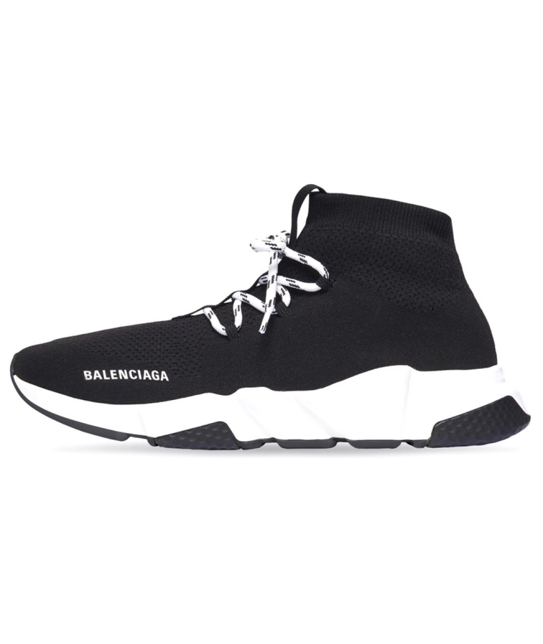 BALENCIAGA Черные высокие кроссовки / кеды, фото 6