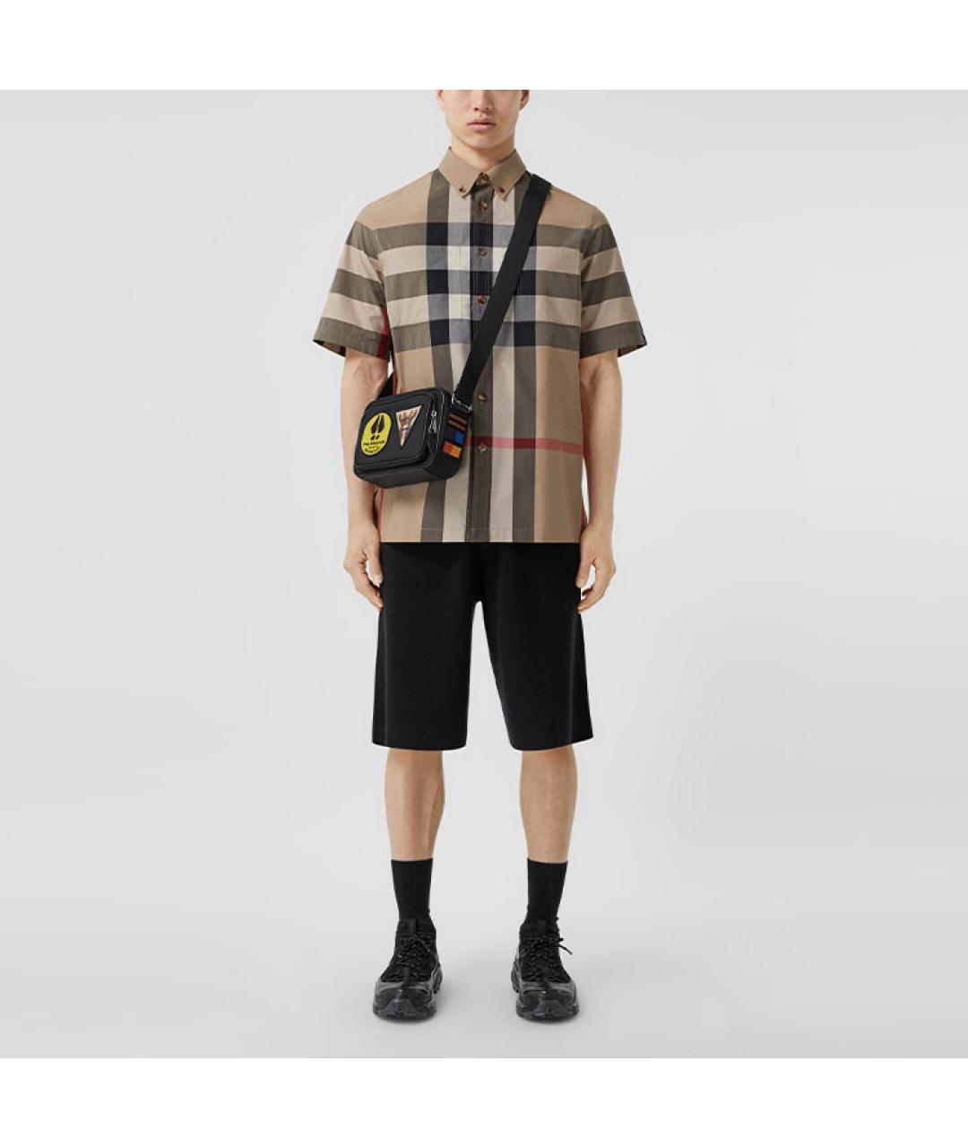 BURBERRY Бежевая кэжуал рубашка, фото 4