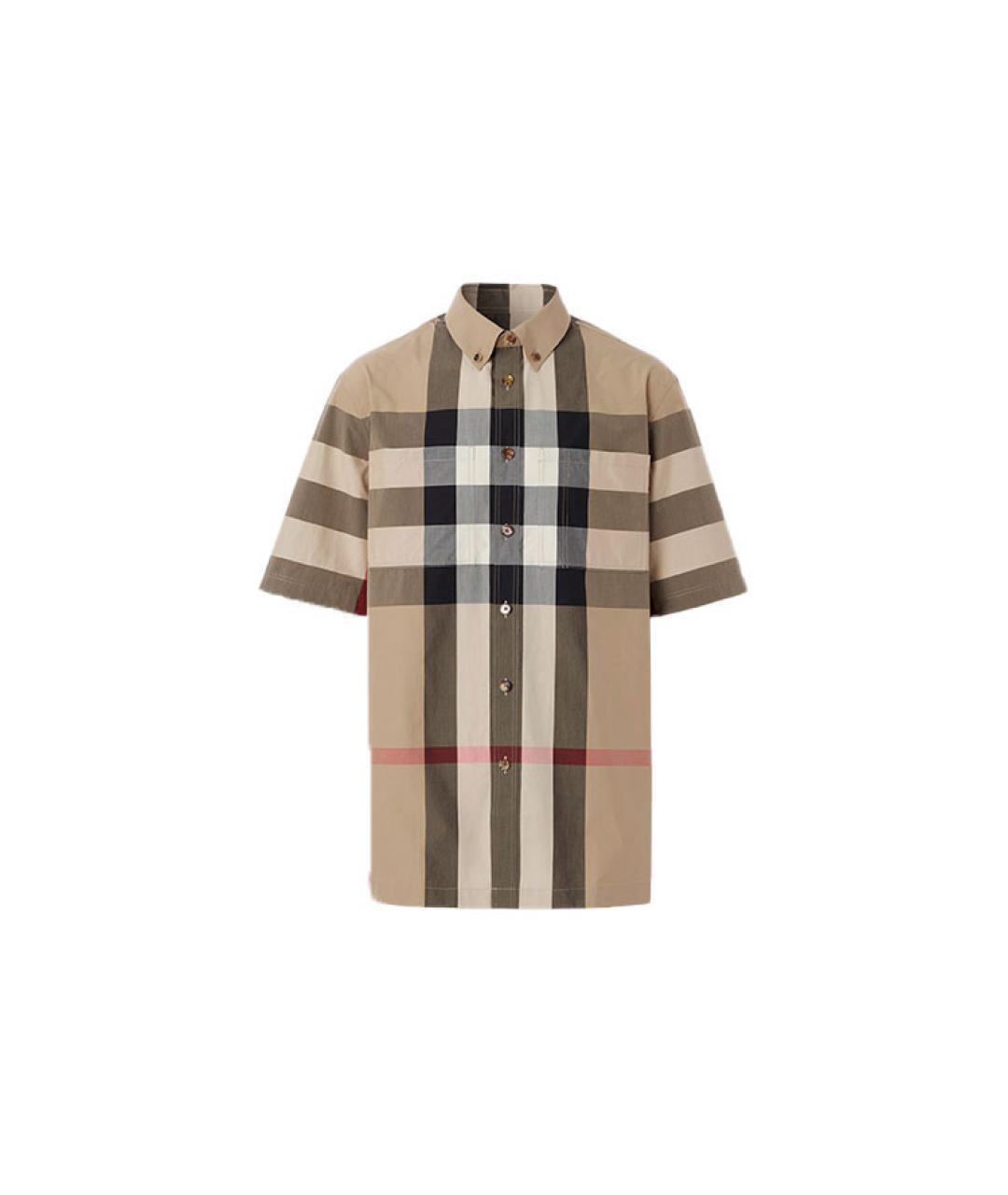 BURBERRY Бежевая кэжуал рубашка, фото 6