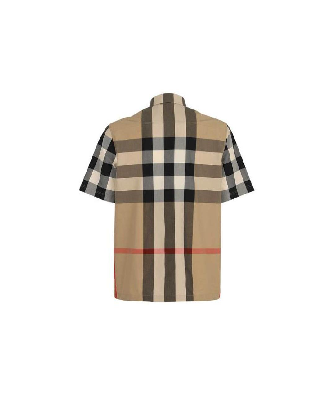 BURBERRY Бежевая кэжуал рубашка, фото 2
